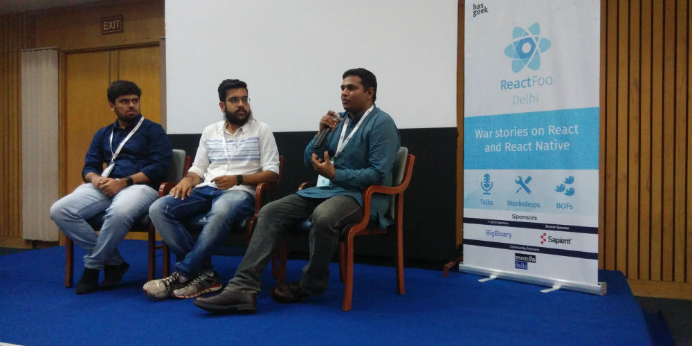 ReactFoo - Delhi 2018